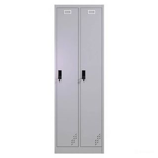 Шкаф индивидуальный Atlantis "L–2", 2 секции, 600*500*1830 мм, серый / Локеры