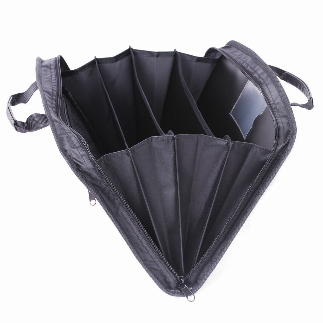 Папка-портфель Brauberg, А4+ формата, 4 отделения, серая / Портфели с отделениями №2