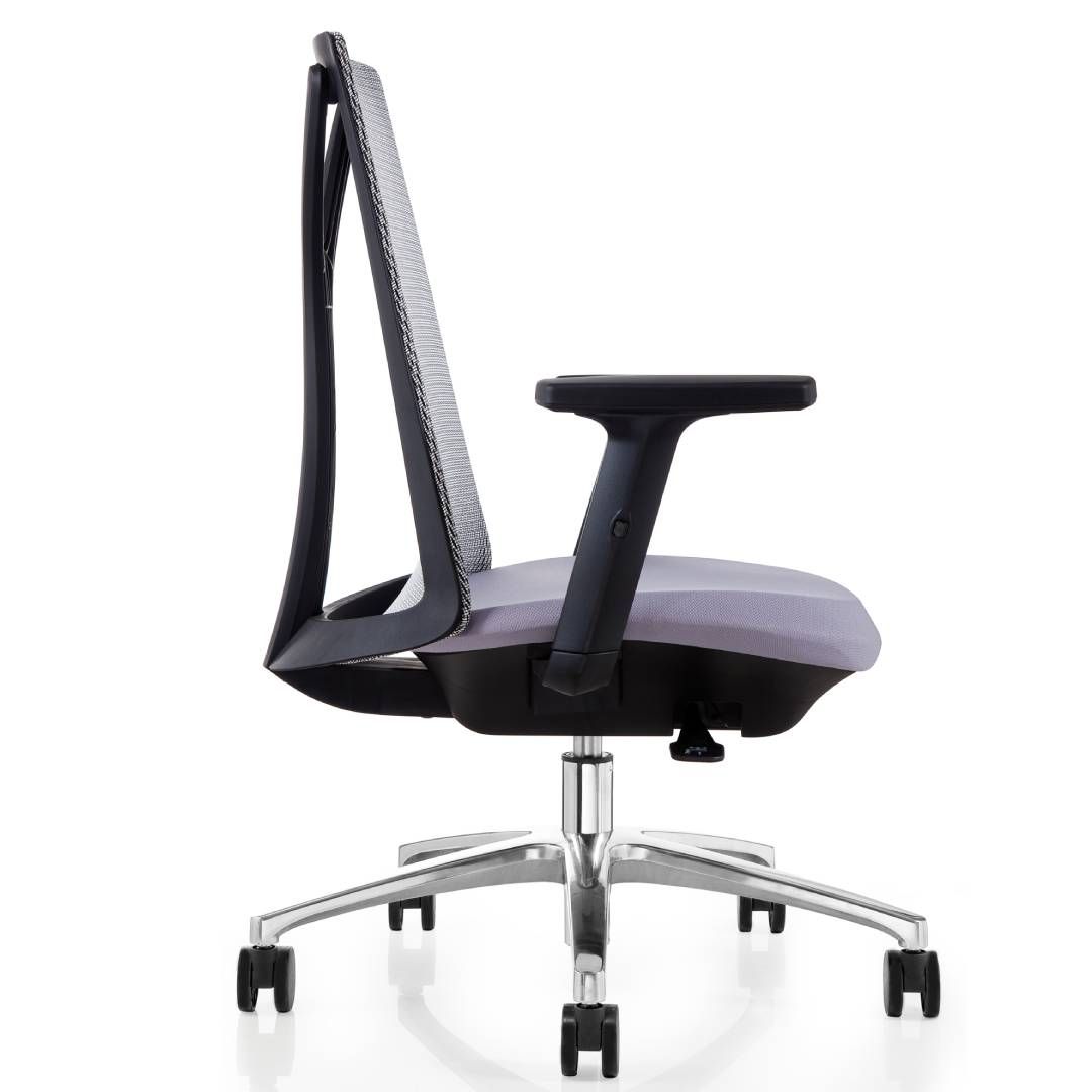 Кресло для руководителя Volson Atom "M21-HB", ткань, сетка, серый / Кресла для руководителей №2