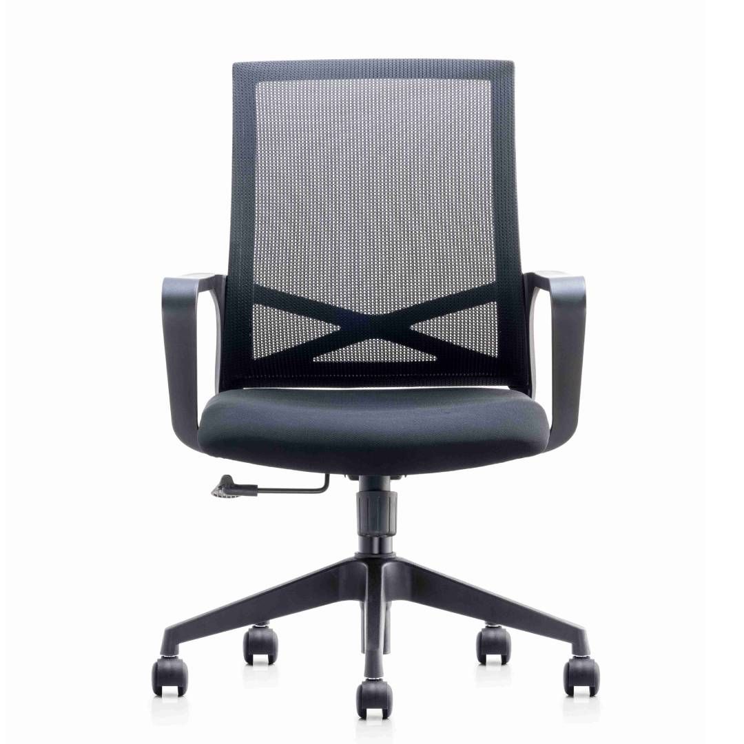 Кресло для руководителя Volson Joyful M "6202C", ткань, сетка, черный / Кресла для руководителей №2