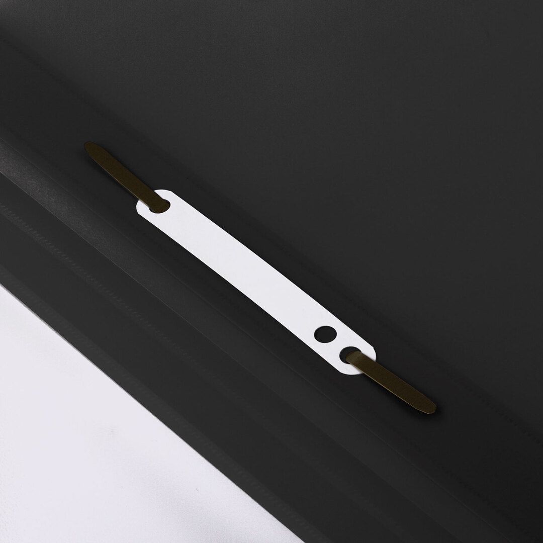 Папка-скоросшиватель Brauberg, А4 формат, 180 мкм, черная / Скоросшиватели пластиковые №2