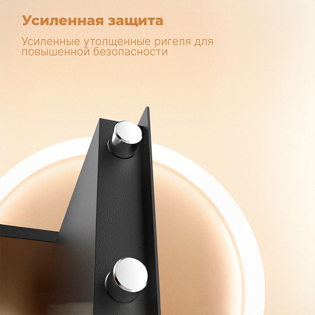 Сейф LockSworth "VS4526BK", биометрический + электронный код + ключ, 250*360*250 мм, 7,6 кг, черный / Сейфы №7 oe.kz Сейф LockSworth "VS4526BK", биометрический + электронный код + ключ, 250*360*250 мм, 7,6 кг, черный / Сейфы №7