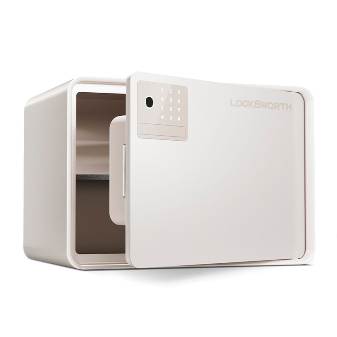 Сейф LockSworth "VS4529WH", биометрический + электронный код + ключ, 250*360*250 мм, 6 кг, белый / Сейфы oe.kz Сейф LockSworth "VS4529WH", биометрический + электронный код + ключ, 250*360*250 мм, 6 кг, белый / Сейфы