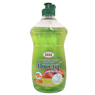 Средство для мытья посуды Dara "Яблоко", 500 мл / Средства для мытья посуды oe.kz Средство для мытья посуды Dara "Яблоко", 500 мл / Средства для мытья посуды