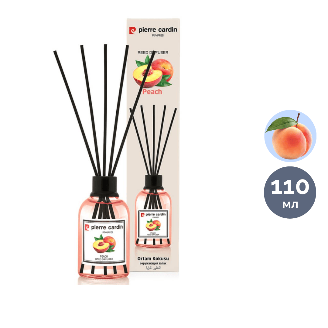 Аромадиффузор Pierre Cardin "Персик", 110 мл / Аромадиффузоры oe.kz Аромадиффузор Pierre Cardin "Персик", 110 мл / Аромадиффузоры