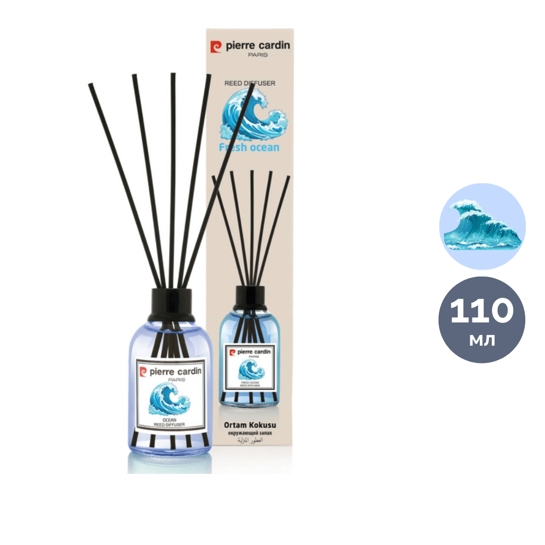 Аромадиффузор Pierre Cardin "Океан", 110 мл / Аромадиффузоры oe.kz Аромадиффузор Pierre Cardin "Океан", 110 мл / Аромадиффузоры