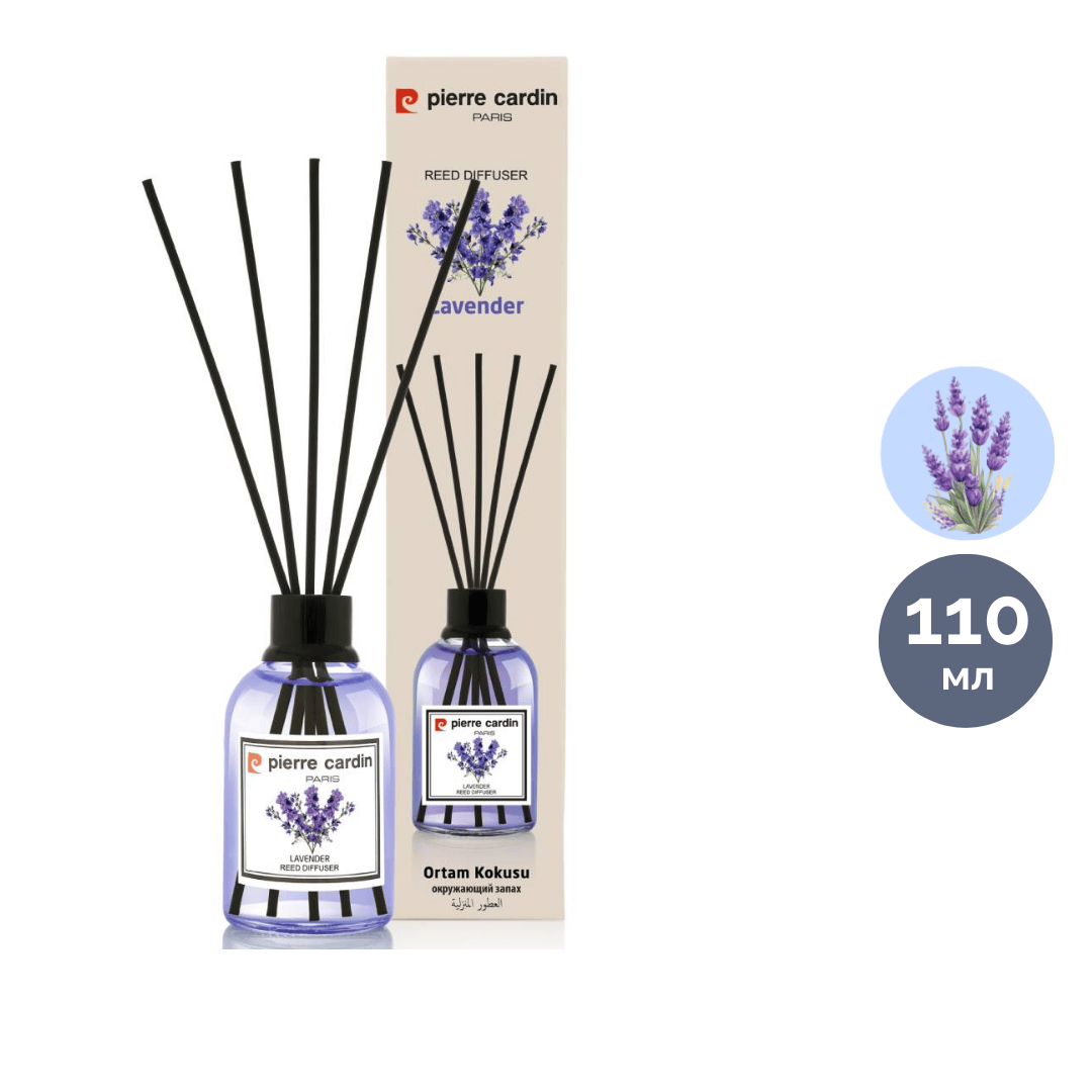 Аромадиффузор Pierre Cardin "Лаванда", 110 мл / Аромадиффузоры oe.kz Аромадиффузор Pierre Cardin "Лаванда", 110 мл / Аромадиффузоры