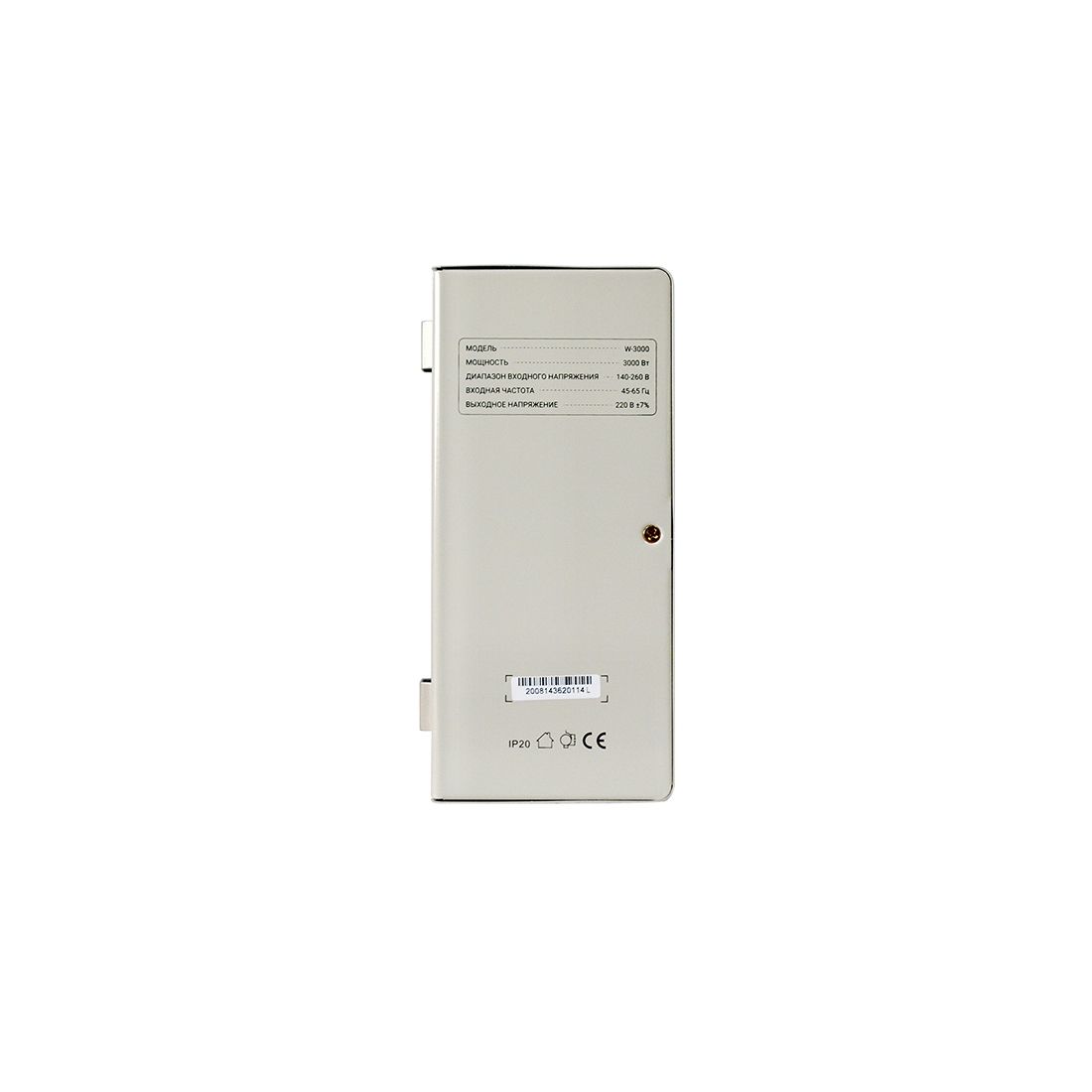 Стабилизатор напряжения SVC W-3000, 3000ВА/3000 Вт, белый / Источники бесперебойного питания №3