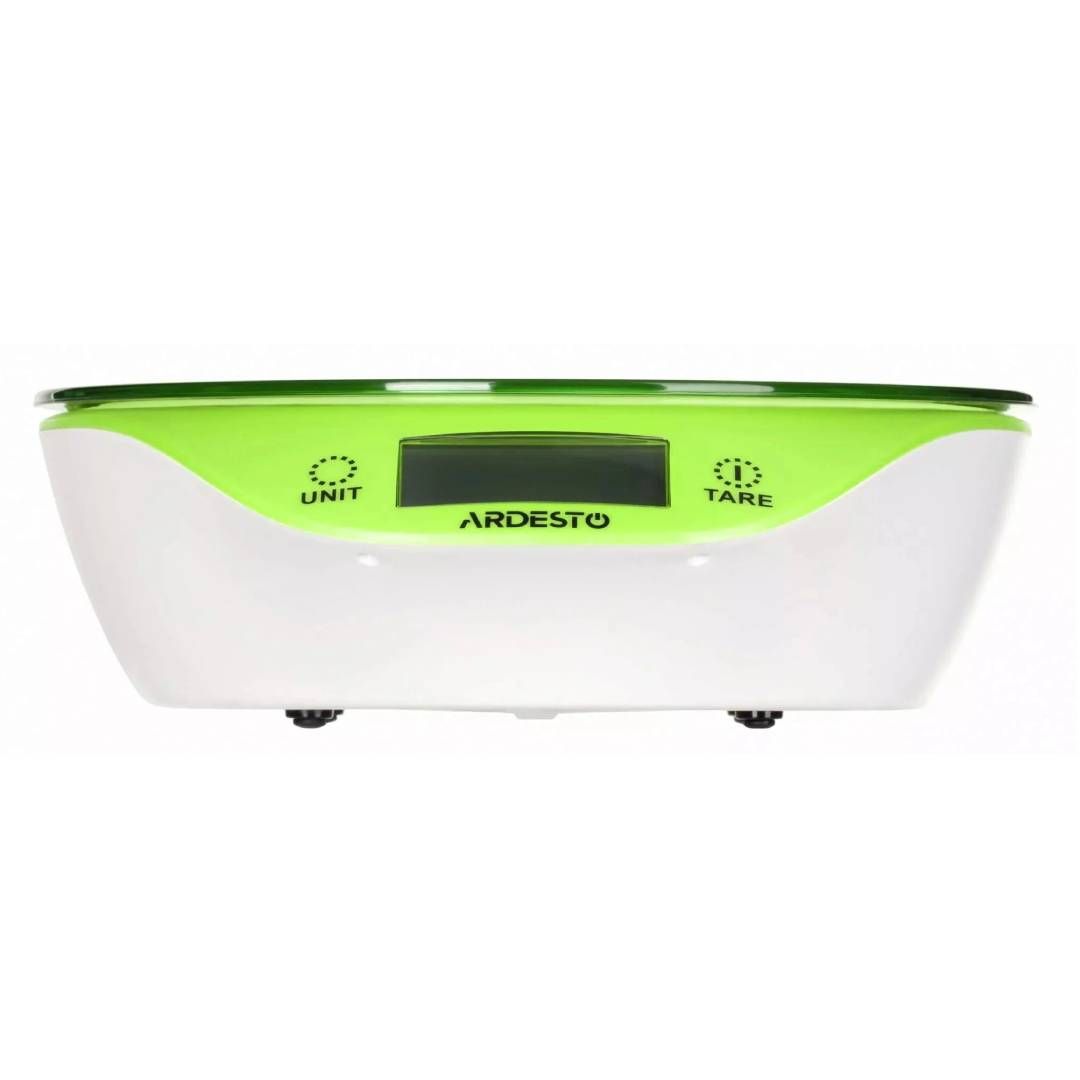 Весы кухонные Ardesto SCK-900BGR, электронные, пластик, до 5 кг, зеленый/белый / Оборудование для кухни №2 oe.kz Весы кухонные Ardesto SCK-900BGR, электронные, пластик, до 5 кг, зеленый/белый / Оборудование для кухни №2