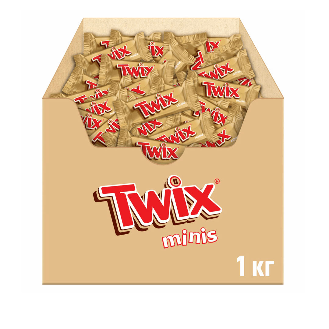 Шоколадты батончиктер Twix minis, 184 гр / Шоколад №2
