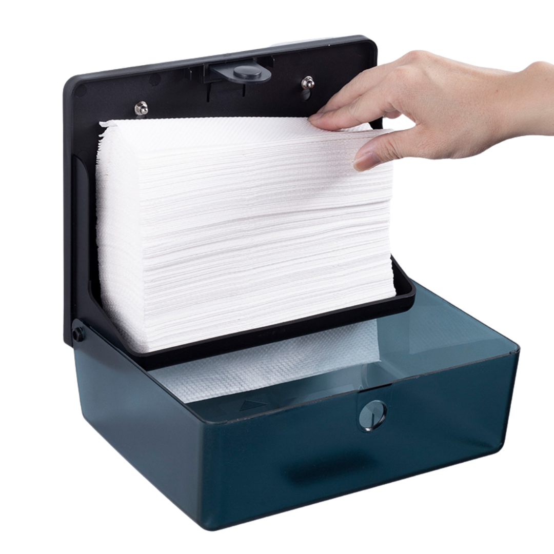 Диспенсер для полотенец 102B, пластик, черный / Диспенсеры для полотенец №3