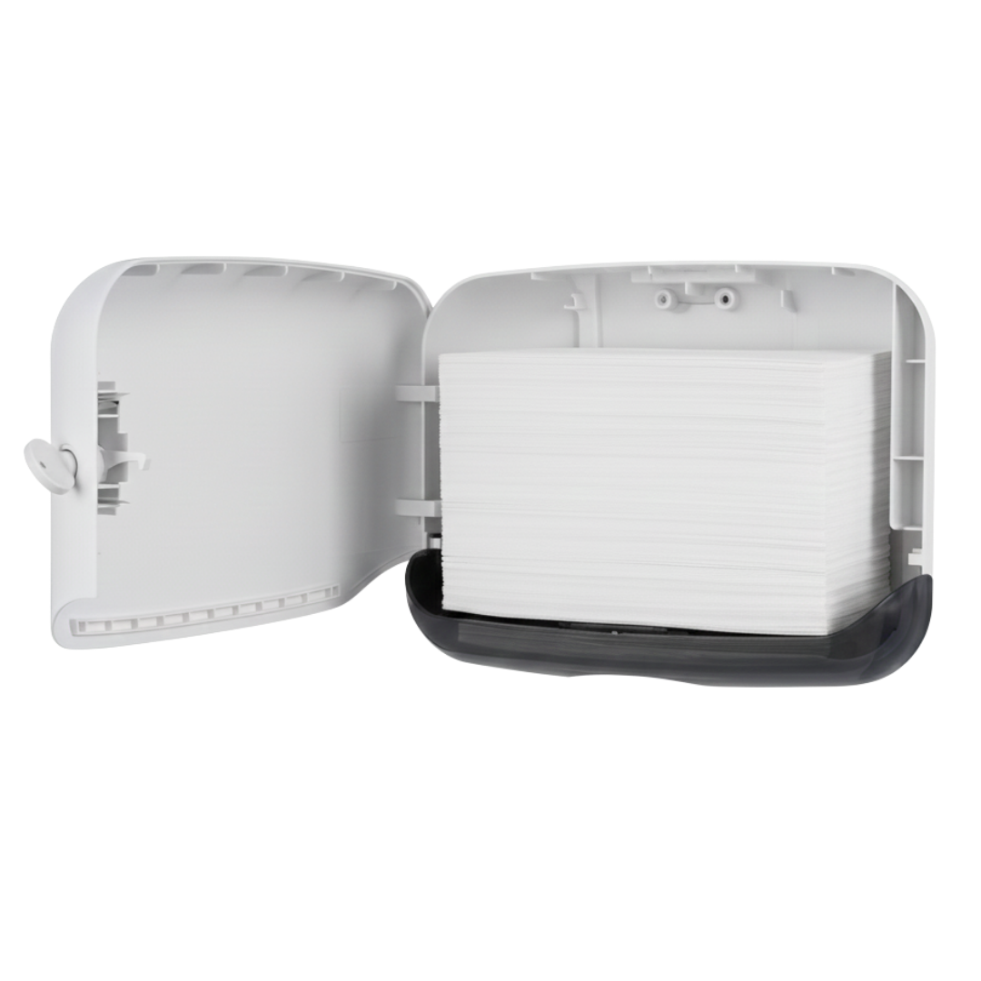 Диспенсер для полотенец 408A, пластик, белый / Диспенсеры для полотенец №4