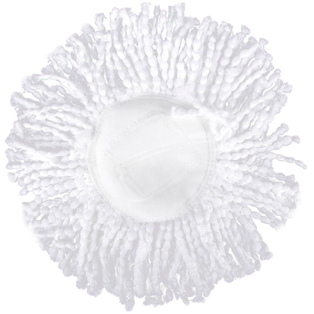 Запаска для самоотжимной швабры, белая / Швабры и комплекты