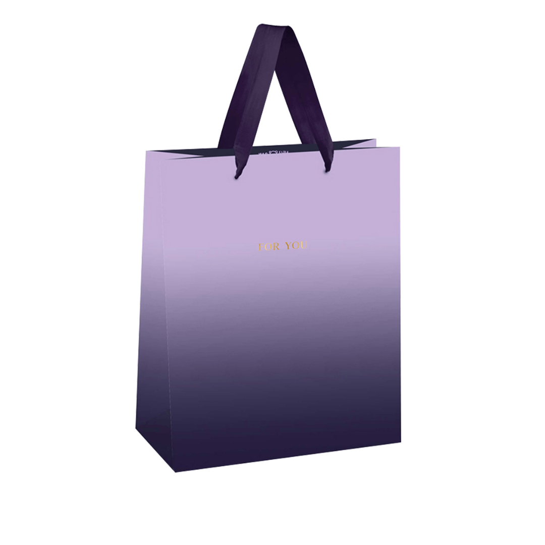 Пакет подарочный Meshu "Duotone. Purple gradient", размер 18*23*10 см, матовая ламинация / Подарки и сувениры oe.kz Пакет подарочный Meshu "Duotone. Purple gradient", размер 18*23*10 см, матовая ламинация / Подарки и сувениры