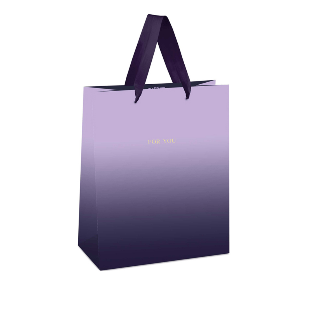 Пакет подарочный Meshu "Duotone. Purple gradient", размер 11*14*6,5 см, матовая ламинация / Подарки и сувениры oe.kz Пакет подарочный Meshu "Duotone. Purple gradient", размер 11*14*6,5 см, матовая ламинация / Подарки и сувениры
