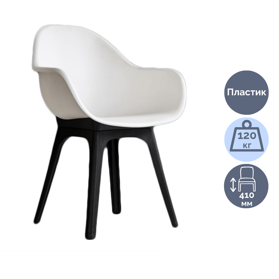 Орындық Форум, пластик, ақ / Орындықтар oe.kz Орындық Форум, пластик, ақ / Орындықтар