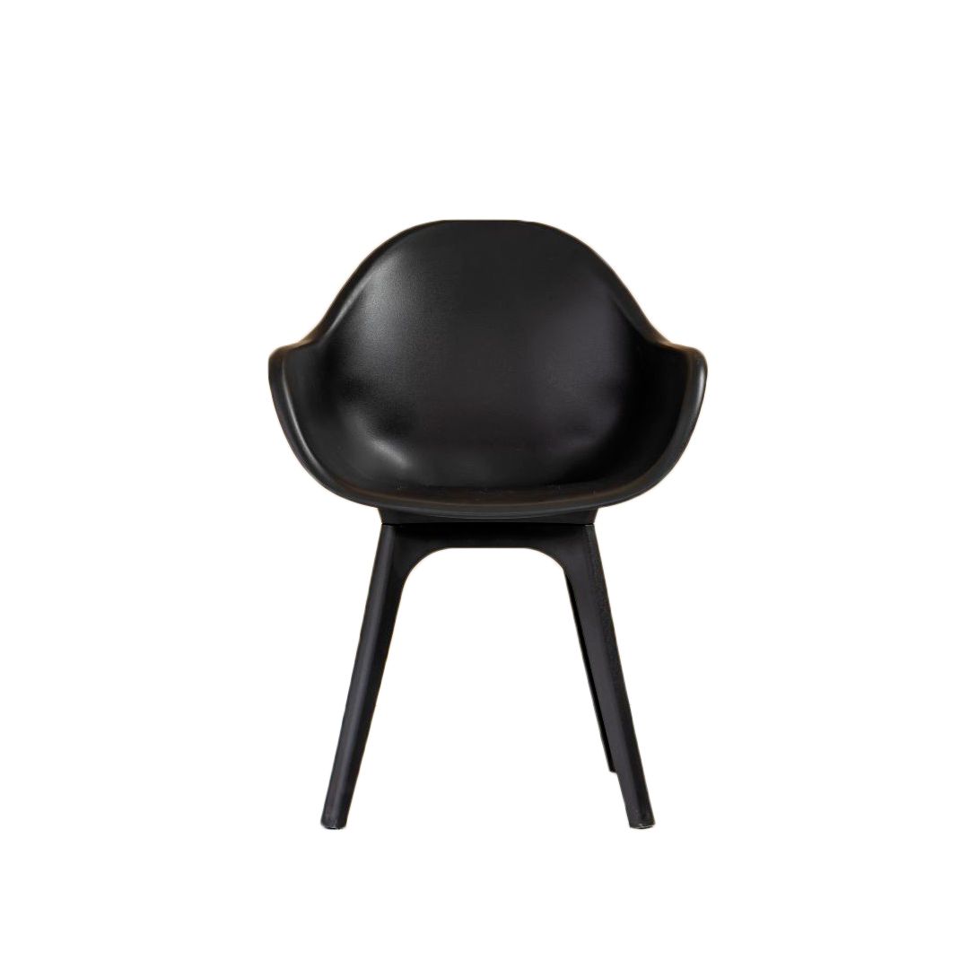 Орындық Форум, пластик, қара / Орындықтар №3