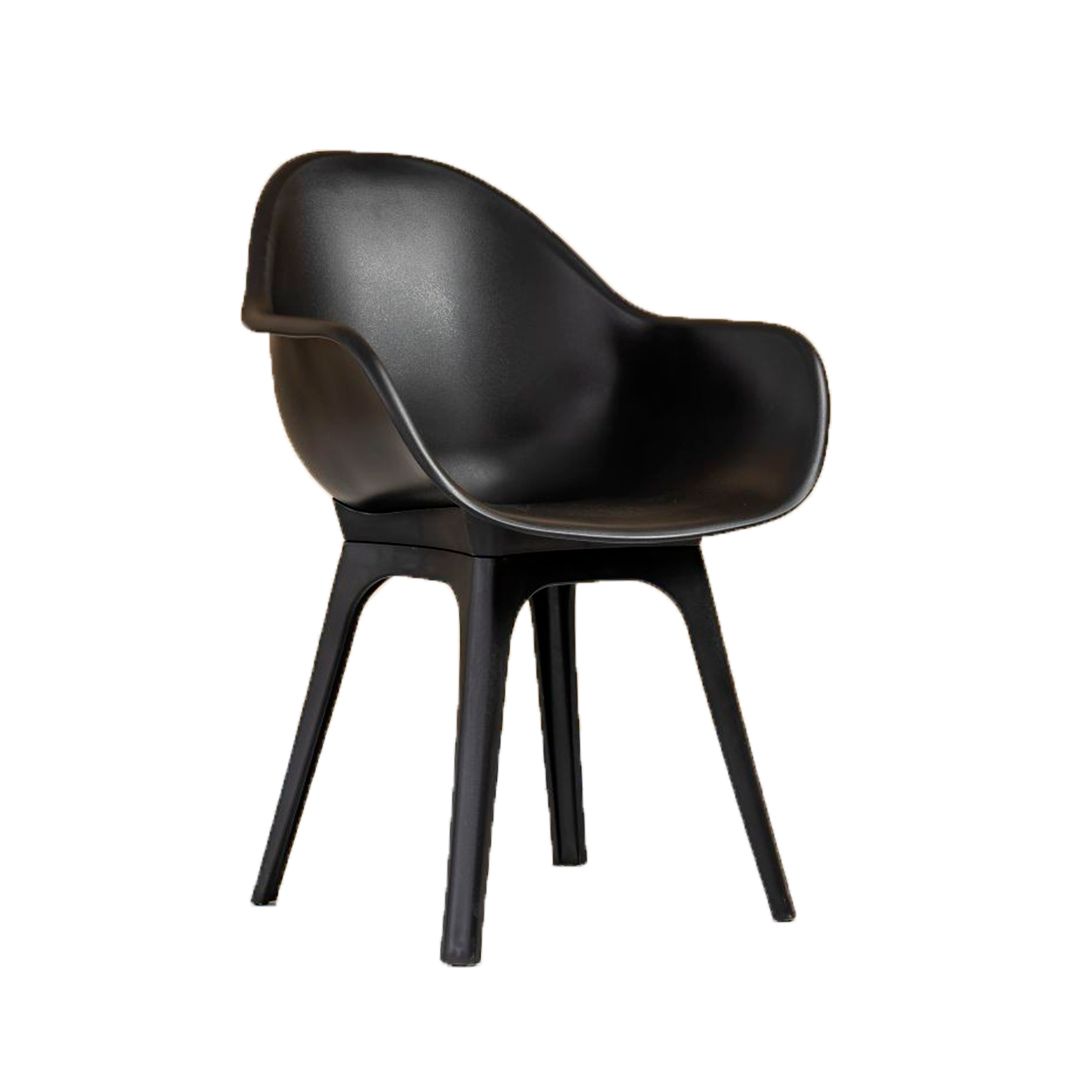 Орындық Форум, пластик, қара / Орындықтар №2