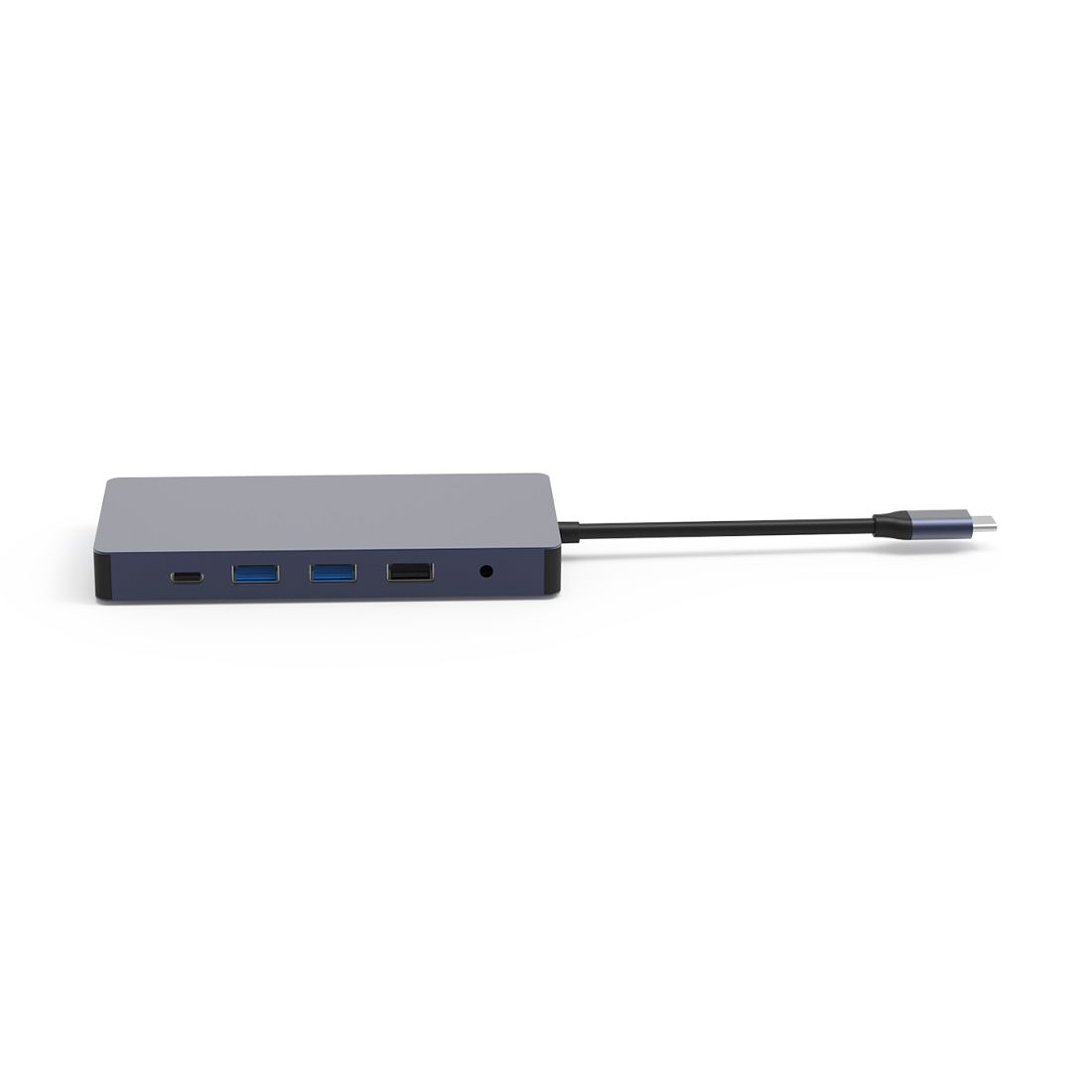 Мультифункциональный адаптер X-Game XGH-1201, 3xUSB 3.0, USB 3.1, VGA, PD, HDMI, RJ45, SD, TF / Веб-камеры №2