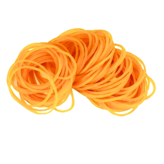 Резинки для денег Kuvert, 60 мм, 100 гр, желтые / Резинки для денег