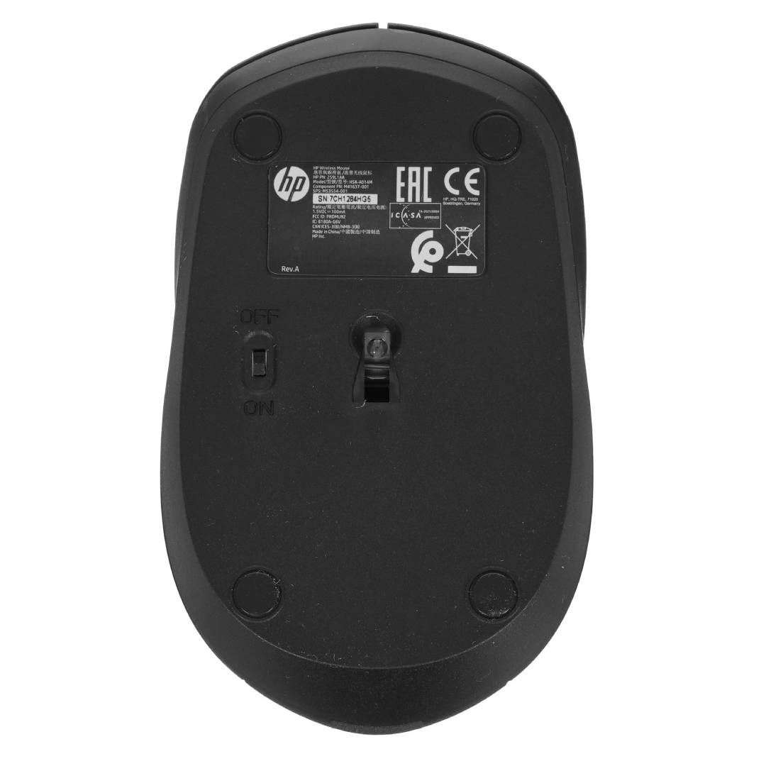 Мышь беспроводная HP 150, USB, 3 кнопки, 1600 dpi, оптическая, черная / Мыши беспроводные №4 oe.kz Мышь беспроводная HP 150, USB, 3 кнопки, 1600 dpi, оптическая, черная / Мыши беспроводные №4