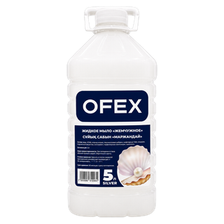 Сұйық сабын Ofex "Silver Інжу", 5 л, ПЭТ / Сұйық сабындар