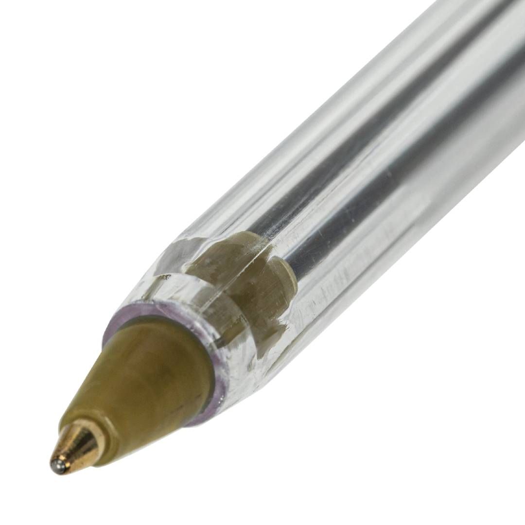 Ручка шариковая Staff "Basic Budget BP-04", 1 мм, красная, цена за штуку / Ручки шариковые неавтоматические №4