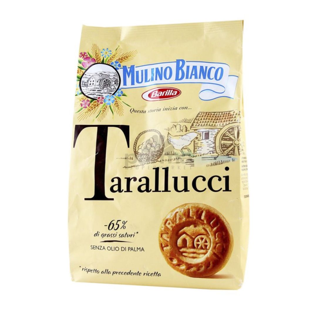 Сладкое сухое печенье Mulino Bianco "Tarallucci", яичное, 350 гр / Печенье, вафли, крекеры