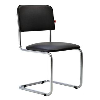 Стул для посетителей "Сильвия", экокожа, черный / Стулья oe.kz Стул для посетителей "Сильвия", экокожа, черный / Стулья