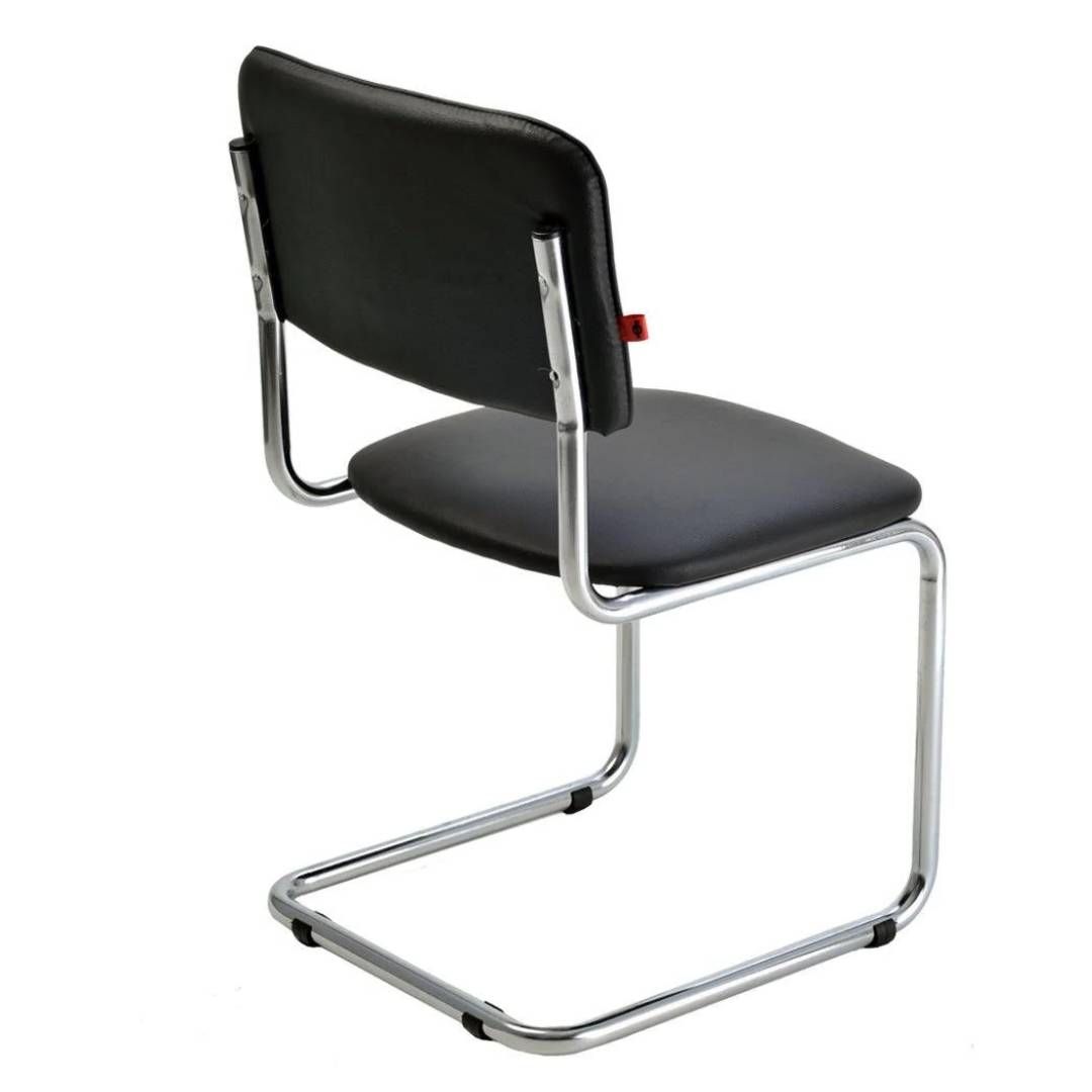 Стул для посетителей "Сильвия", экокожа, черный / Стулья №2
