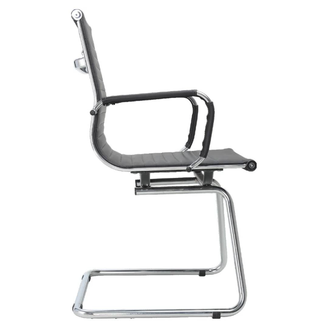 Стул для посетителей "Ева PLZ", экокожа, черный / Стулья №2