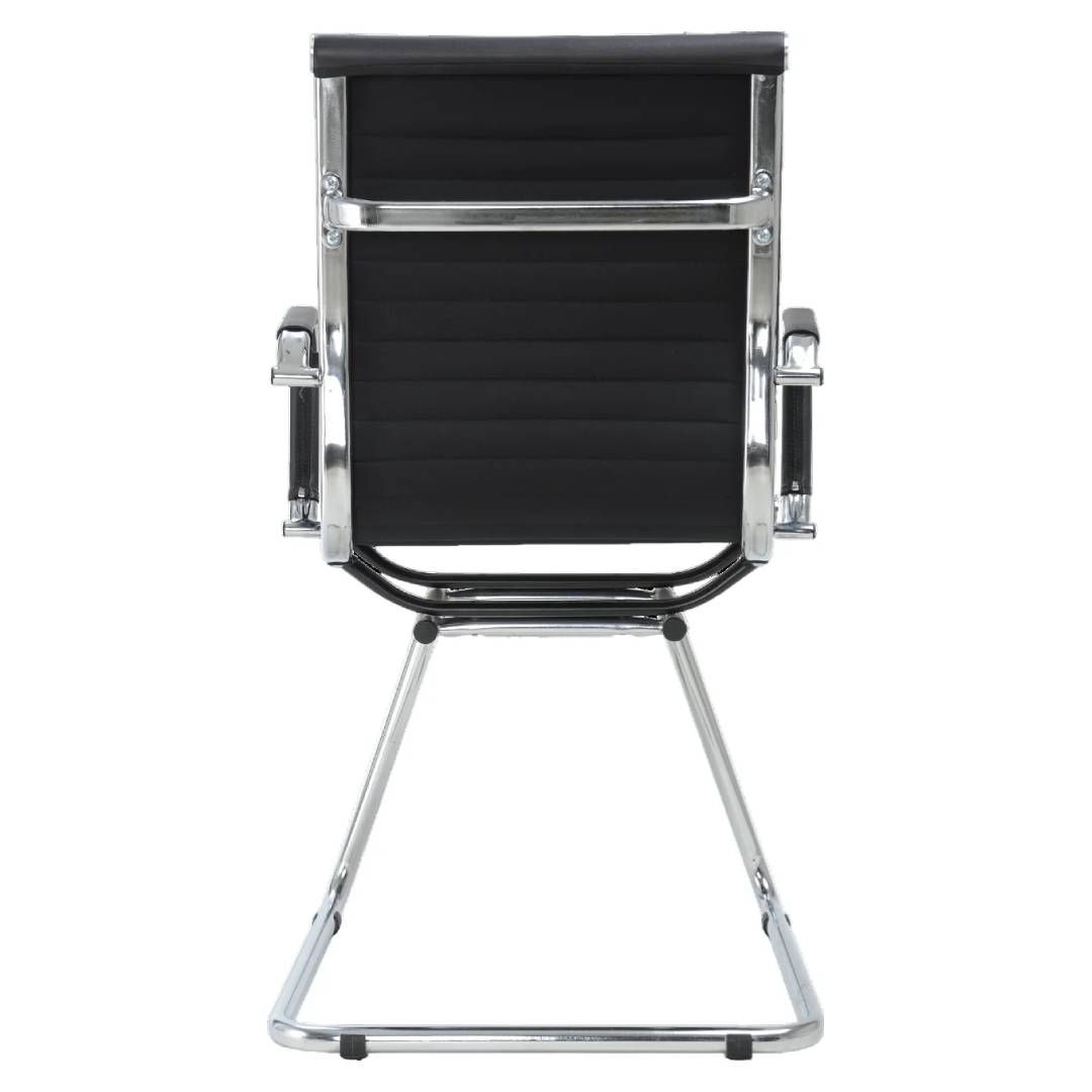 Стул для посетителей "Ева PLZ", экокожа, черный / Стулья №3