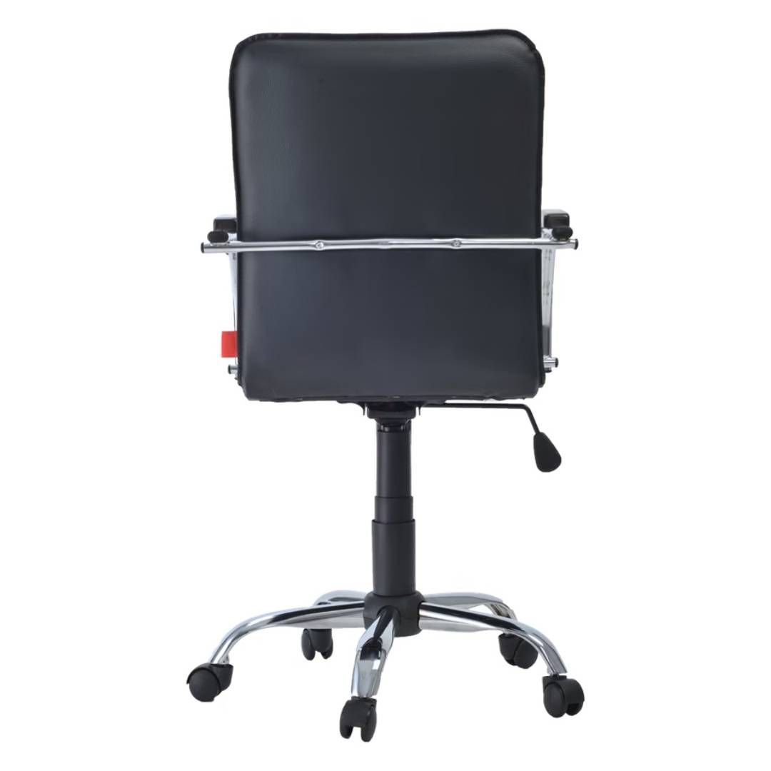 Кресло для персонала "Самба G", экокожа, черный / Кресла для персонала №4