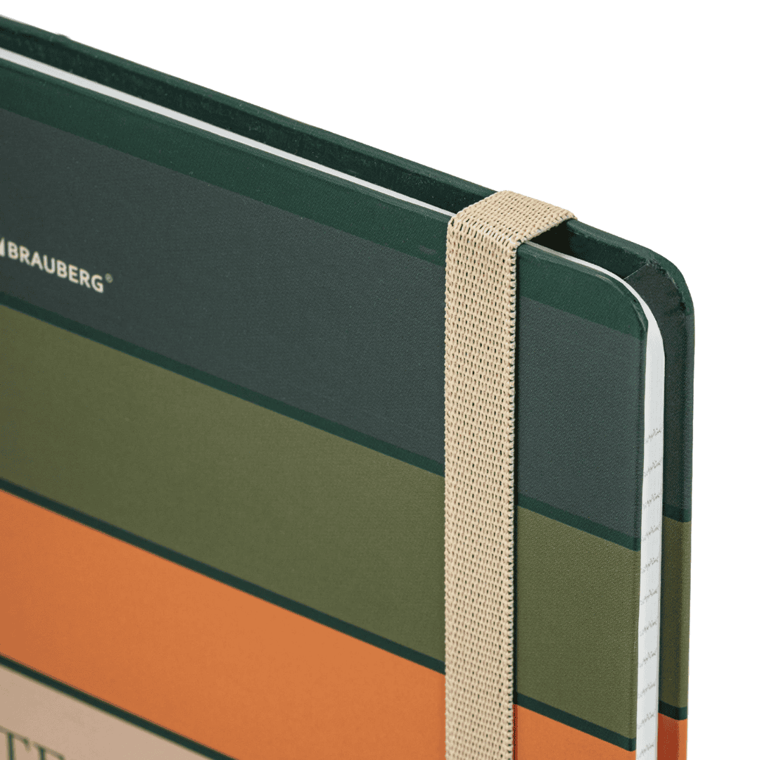 Блокнот Brauberg "Өсімдіктер", А5, 80 парақ, шиыршықта, тор көз, ассорти / Блокноттар №3