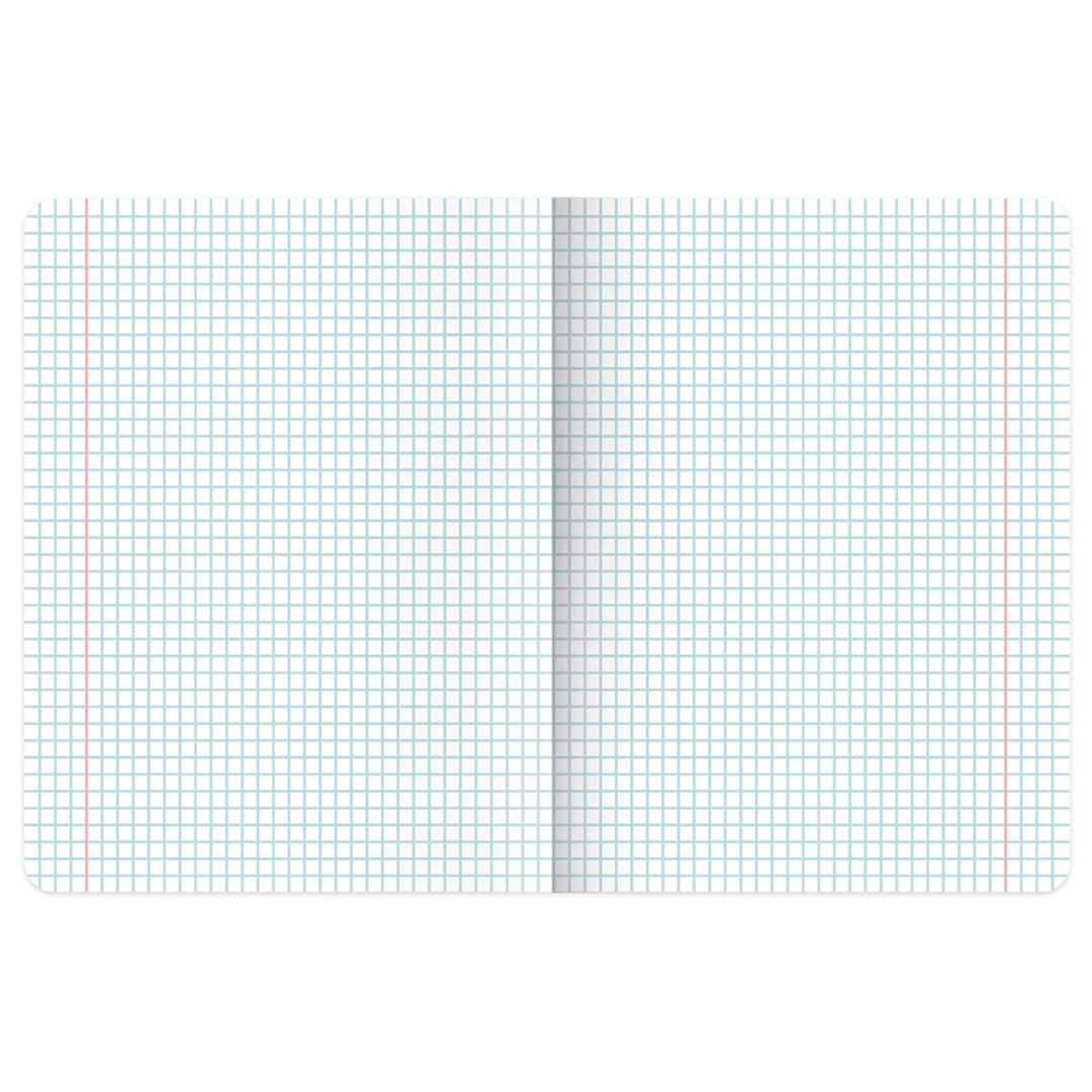 Тетрадь Brauberg "Минимал Цвет", A5, 48 листов, в клетку, на скобе, ассорти / Тетради №2