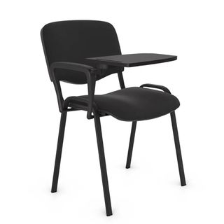 Стул для посетителей "Изо стул ТК-2", с откидным столиком, ткань, ассорти / Стулья