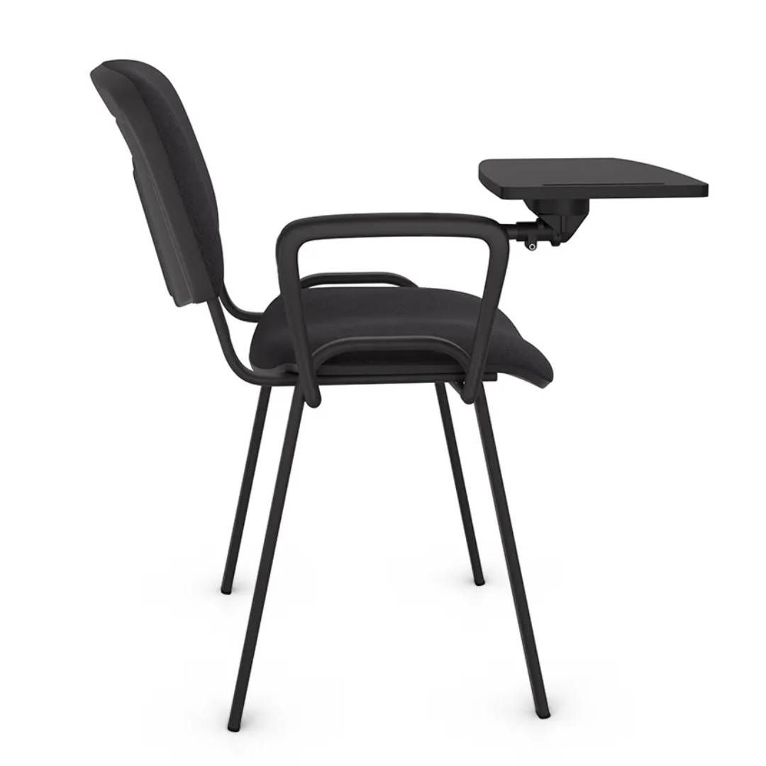 Стул для посетителей "Изо стул ТК-2", с откидным столиком, ткань, ассорти / Стулья №5