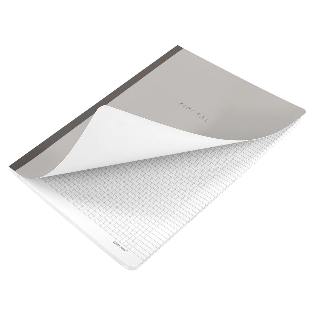 Бизнес-тетрадь Brauberg "Minimal Classic", A4, 96 листов, в клетку, ассорти / Тетради №2