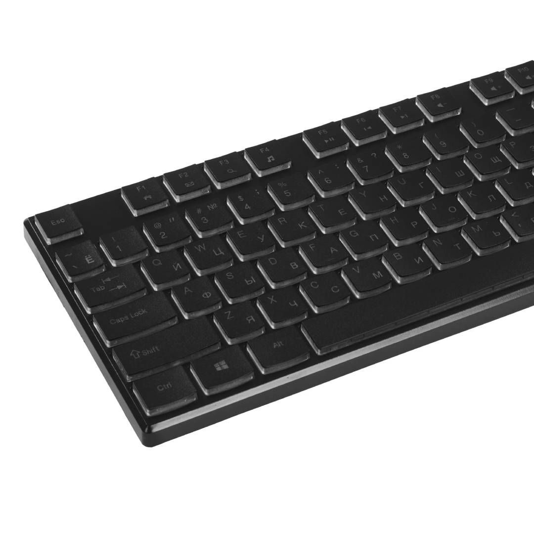 Сымды пернетақта Smartbuy ONE 114, ENG/RUS, USB, қара / Сымды пернетақталар №3