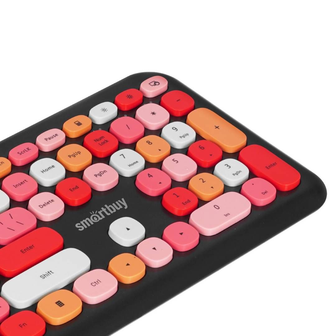 Беспроводной набор Smartbuy SBC-666395AG-K, клавиатура и мышь, ENG/RUS, USB, черный / Комплекты клавиатура+мышь №4 oe.kz Беспроводной набор Smartbuy SBC-666395AG-K, клавиатура и мышь, ENG/RUS, USB, черный / Комплекты клавиатура+мышь №4