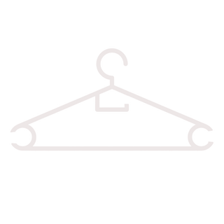 Вешалка для одежды Interlife, пластиковая, 5 шт в уп., размер 410 мм, цвет белый / Вешалки