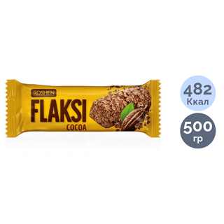 Конфеты мультизлаковые Roshen "Flaksi", 500 гр / Конфеты