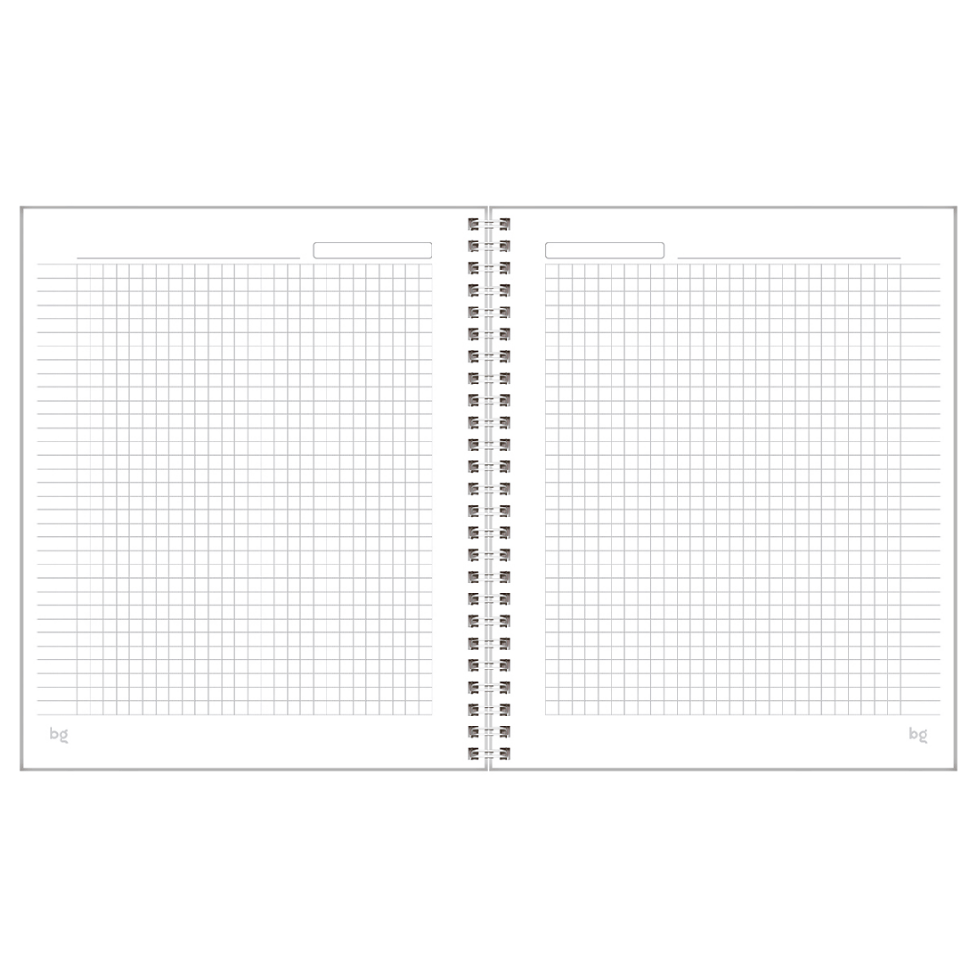 Тетрадь BG "Цитаты", A5, 120 листов, в клетку, на гребне, ассорти / Тетради №3