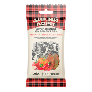 Тыквенные семечки Дикий Лори "Пикатные томаты", 100 гр / Чипсы и снэки oe.kz Тыквенные семечки Дикий Лори "Пикатные томаты", 100 гр / Чипсы и снэки