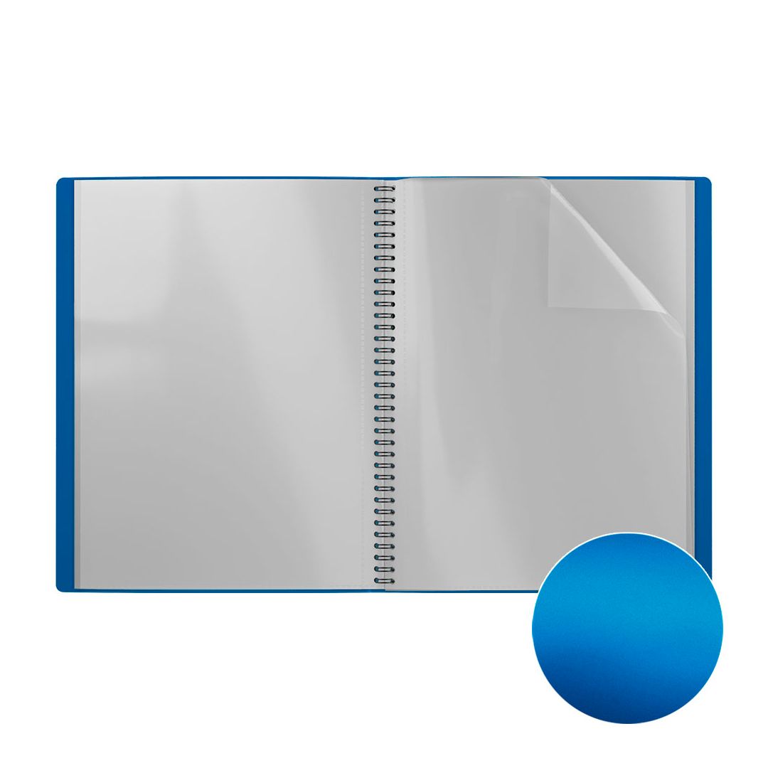 Папка файловая на 40 файлов Erich Krause "Matt Ice Metallic", А4 формат, на спирали, ассорти / Папки файловые №6 oe.kz Папка файловая на 40 файлов Erich Krause "Matt Ice Metallic", А4 формат, на спирали, ассорти / Папки файловые №6