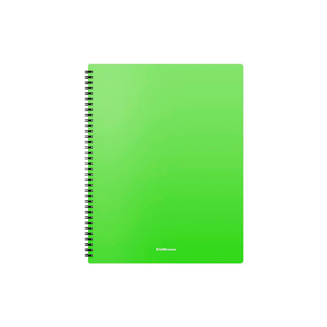 Папка файловая на 40 файлов Erich Krause "Matt Neon", А4 формат, на спирали, ассорти / Папки файловые №5 oe.kz Папка файловая на 40 файлов Erich Krause "Matt Neon", А4 формат, на спирали, ассорти / Папки файловые №5