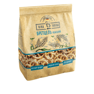 Бретцель Nina Farina "Немецкий", 145 гр / Печенье, вафли, крекеры