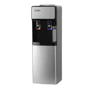 Кулер для воды LD-AEL-92c, напольный, нагрев/охлаждение, со шкафчиком, черный/серебристый / Оборудование для кухни	