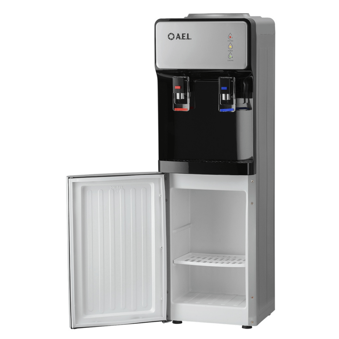 Кулер для воды LD-AEL-92c, напольный, нагрев/охлаждение, со шкафчиком, черный/серебристый / Оборудование для кухни	 №3