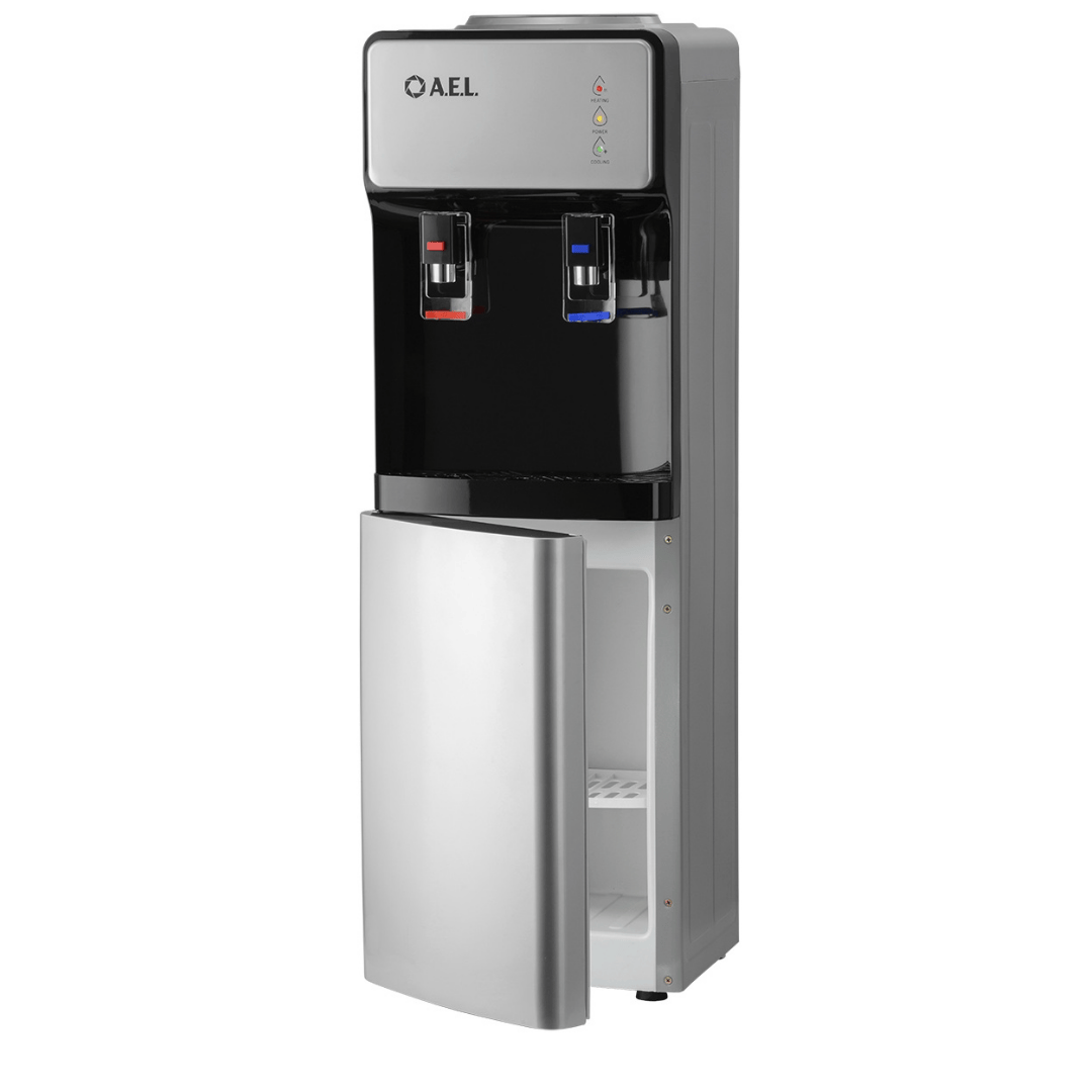 Кулер для воды LD-AEL-92c, напольный, нагрев/охлаждение, со шкафчиком, черный/серебристый / Оборудование для кухни	 №4